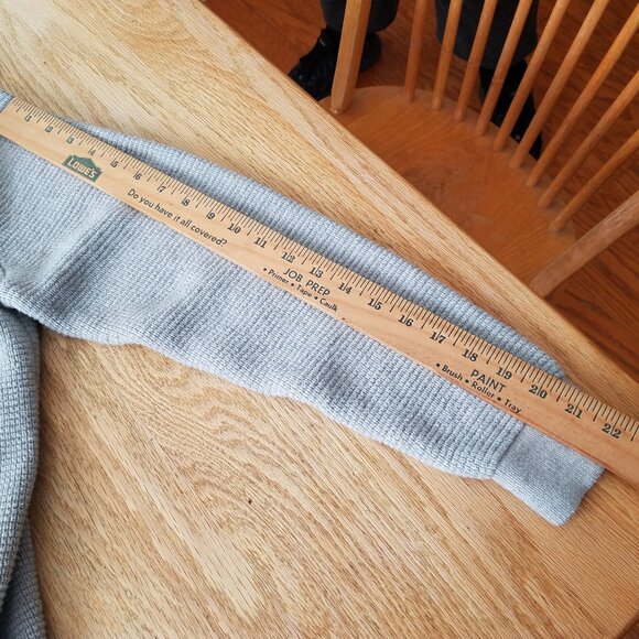 Goodfellow & Co Gray Crew Neck 1/4 Zip Sweater - Size XL - Picture 4 of 6